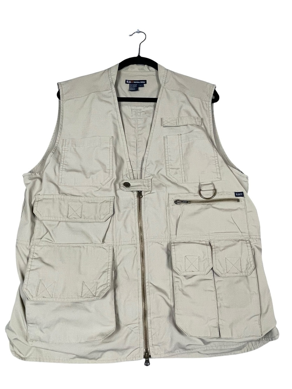5.11 Tactical Series Multi-Pocket Outdoor Work Fishing Hunting Photo Vest - Sz L